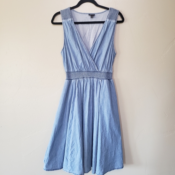 torrid denim dress
